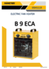 Elektrické topidlo MASTER B 9 ECA